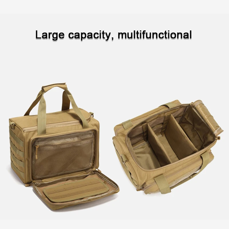 Bolsa de pistola táctica militar, bolso de hombro impermeable, accesorios tácticos de entrenamiento, suministros de tiro