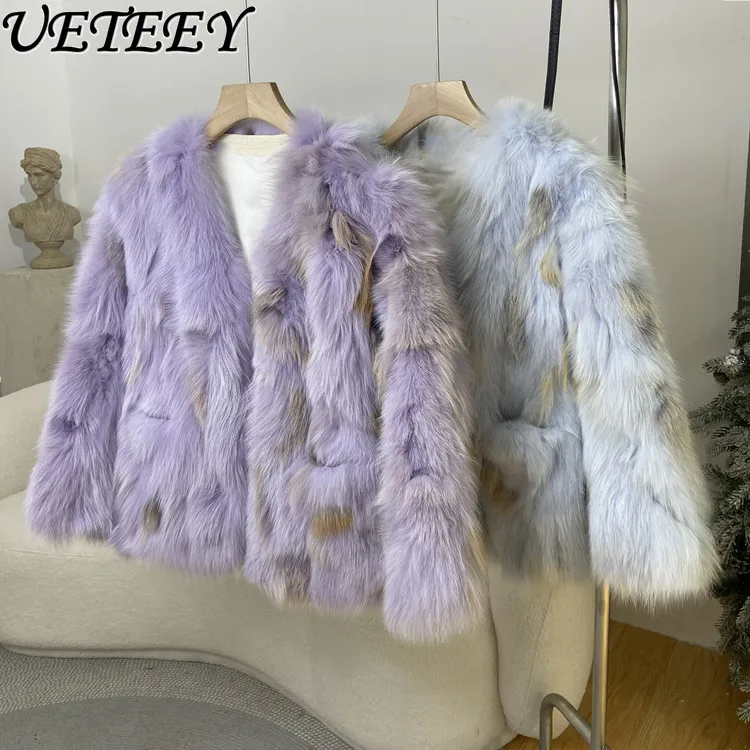 Рисунок 6 - Женское зимнее пальто из искусственного лисьего меха