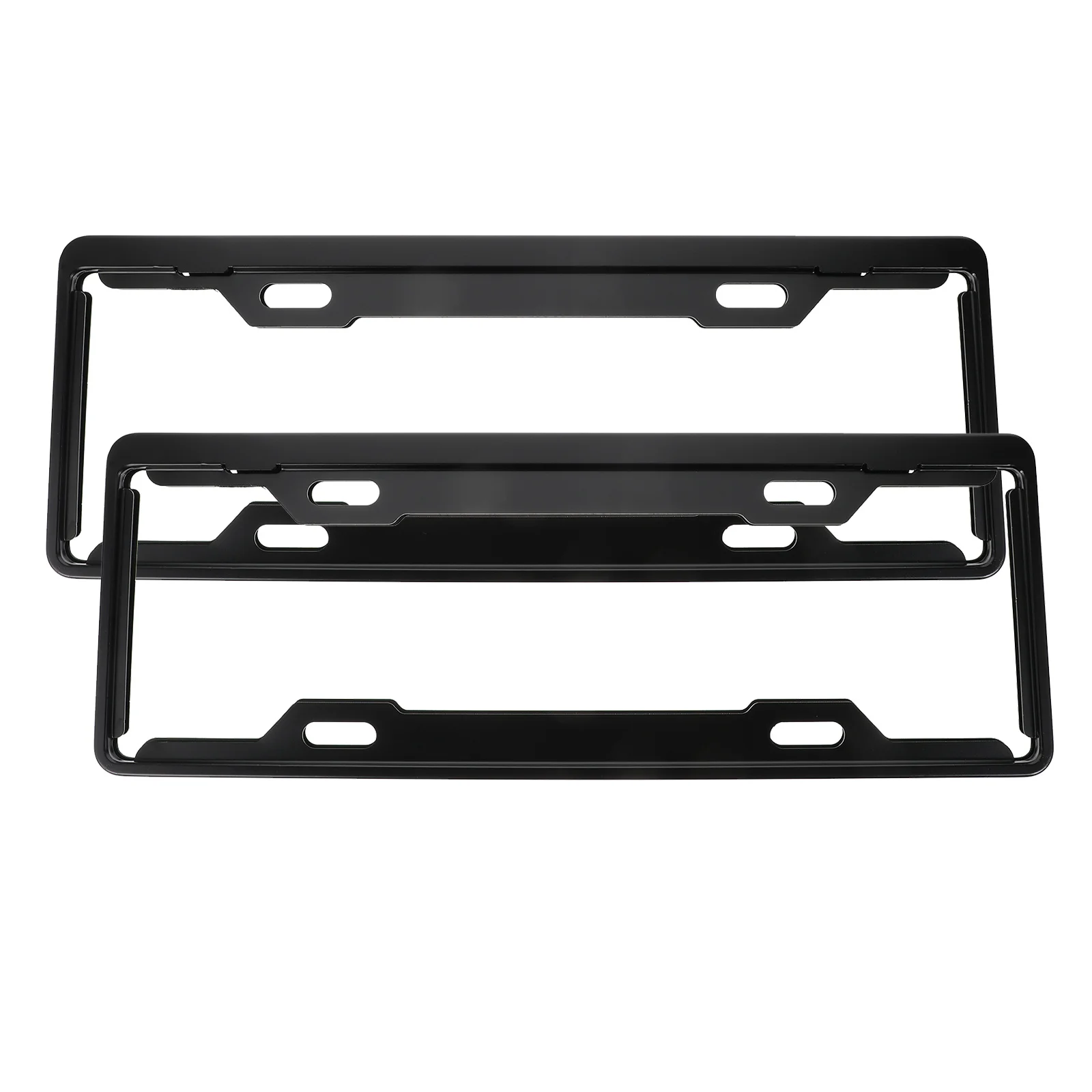 

Aluminum Alloy License Plate Frame Licence Plate Holder Cover for Car Vehicle