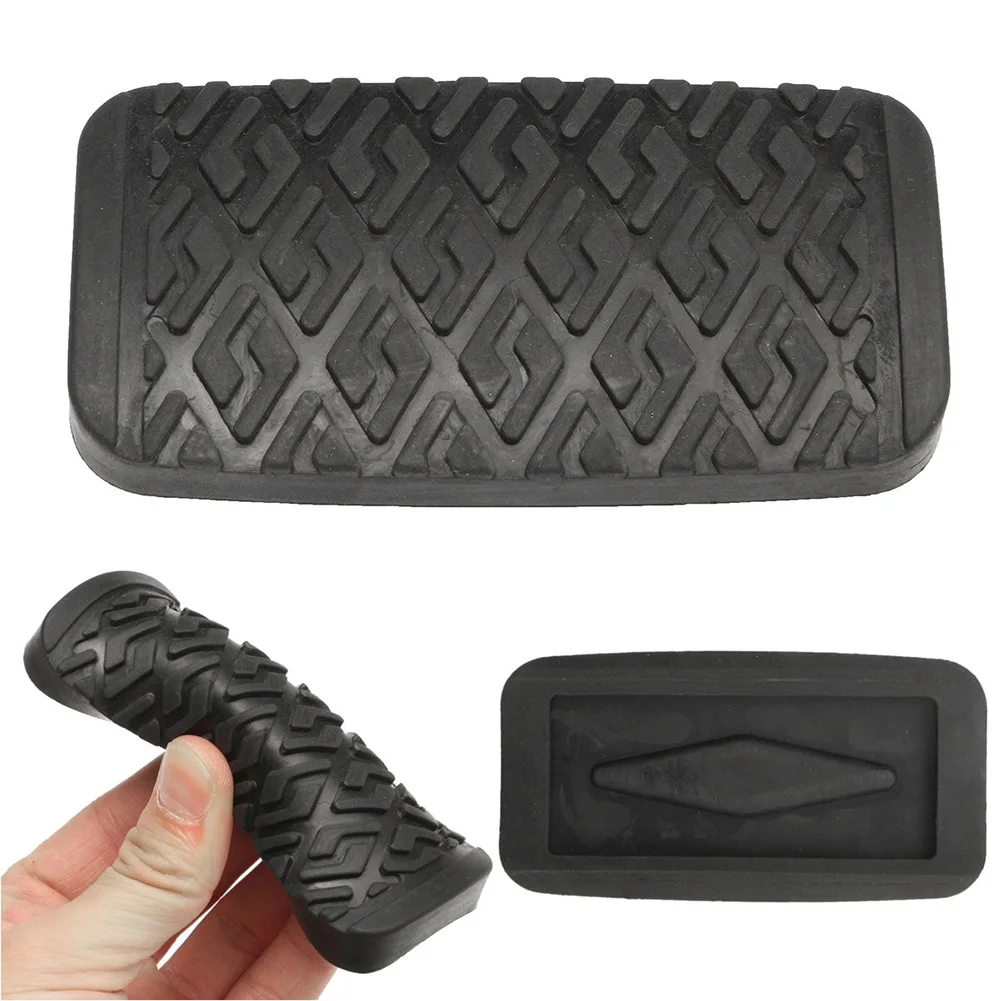 

1pc OEM 47121-12020 1975-2008 Car Brake Pedal Pad Protective Auto Accessory Pedal Cover Rubber Fits