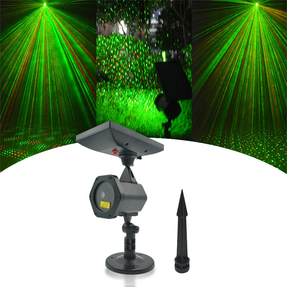 

Solar Fairy Sky Star Stage Effect Light Dynamic Garden Lawn Landscape Projector for Wedding Christmas New Year Party House Decor