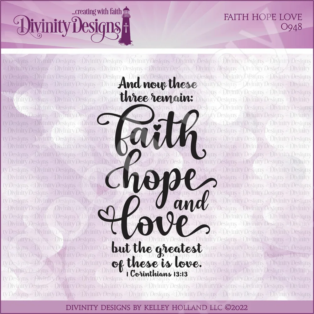 

New,faith Hope Love,metal Cutting Stamps Scrapbooking Diy Decoration Craft Embossing 2022 spring