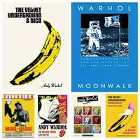andy warhol space moonwalk banana candy 5d diamond painting mosaic cross stitch art picture rhinestones embroidery home decor