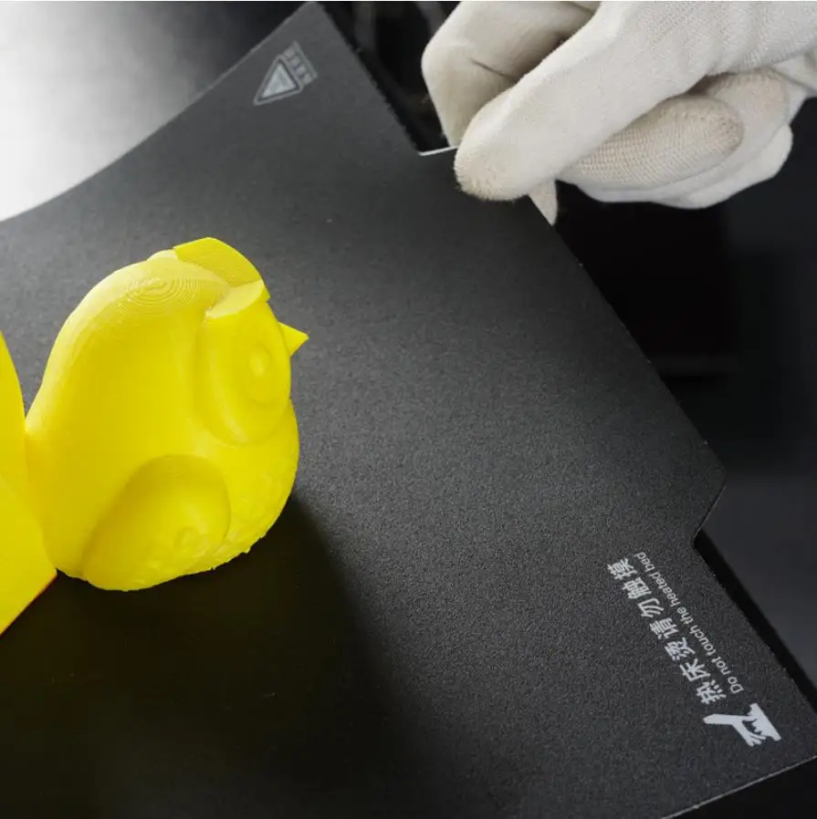 3D Printer Heatbed Sticker Heat Paper Printed Flexible Magnetic Plate Flex Bed StickerTape Square  Printer Platform Film Base enlarge