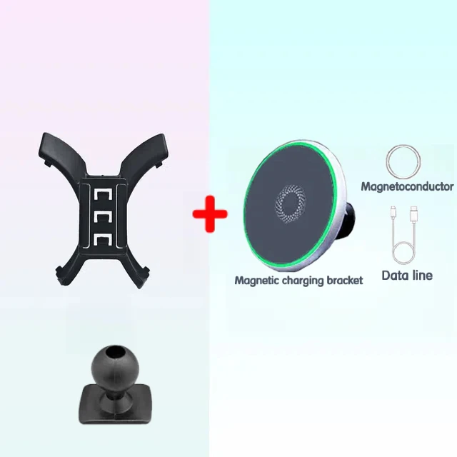 

Для Nissan Qashqai J10 2008 2009 2010 2011 2012-2015 Магнитный автомобильный держатель для телефона 15 Вт Беспроводная зарядка Подставка для телефона MagSafe Base