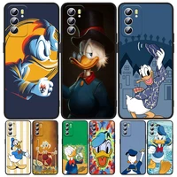 good looking donald duck for oppo a5 a9 a12 a16 a16s a52 a53s a53 a54s a55 a72 a73 a74 a76 a94 2018 2020 black luxury phone case