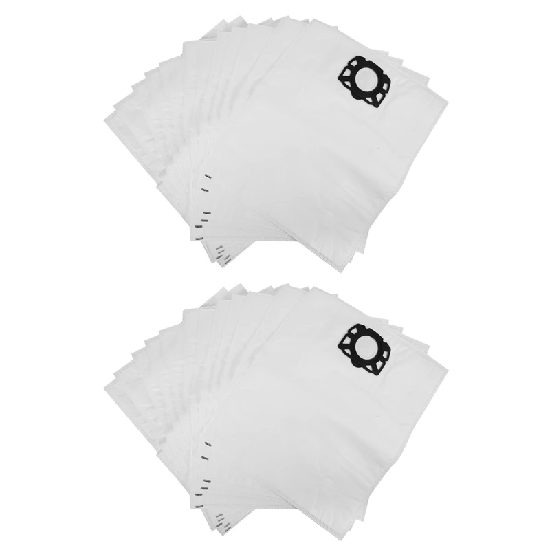 

HOT!24 Pieces/Lot Dust Bag Vacuum Cleaner Dust Bag For Karcher Mv4 Mv5 Mv6 Wd4 Wd5 Wd6 Washable Vacuum Cleaner Bag