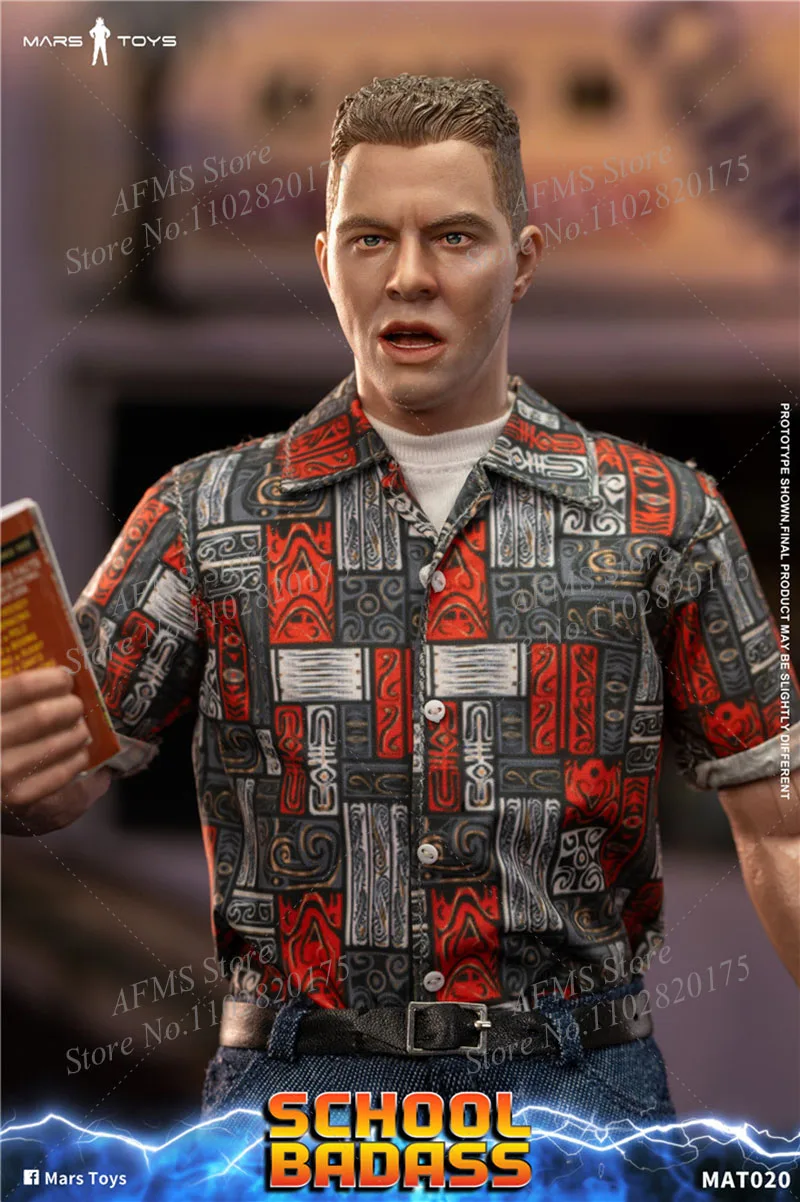 Mars Toys MAT020 Коллекционная фигурка в масштабе 1/6 Biff SCHOOL BADASS Назад будущее полный