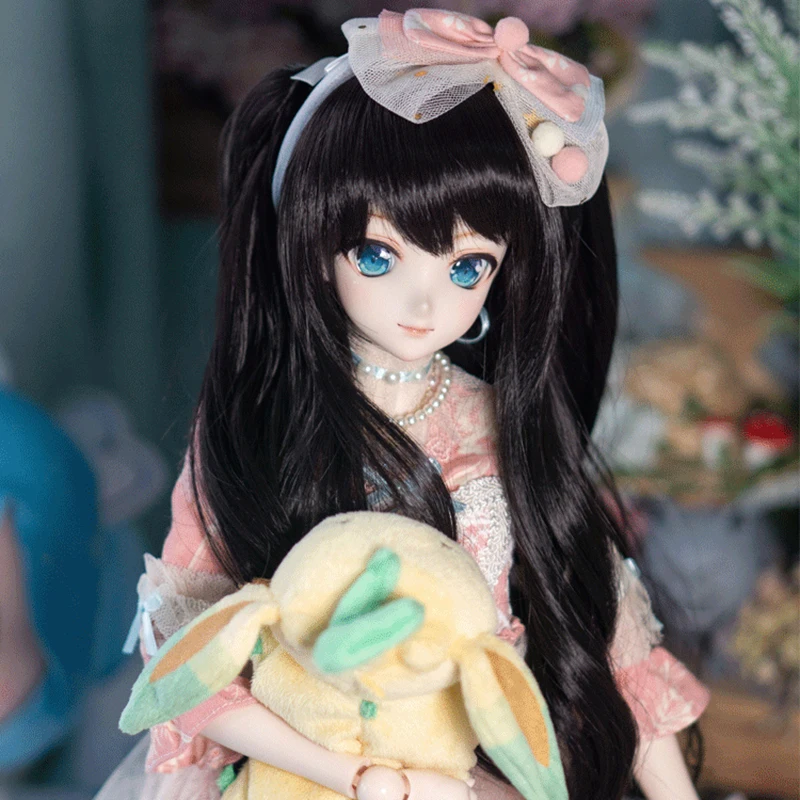Двух измерениях Стиль парик для 1/3 1/4 1/6 BJD MD диск сверхвысокой плотности цвет