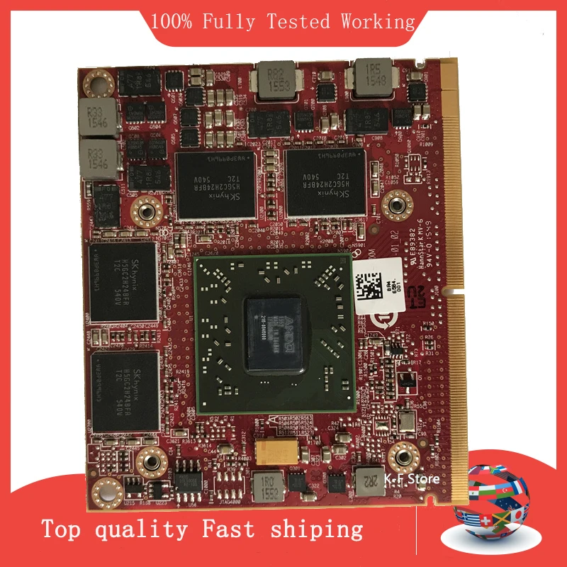 Firepro M5100 216- 0846000 Видеокарта GDDR5 2 ГБ 109-C42241-00 05FXT3 для Dell Precision M4800 M4700 M4600