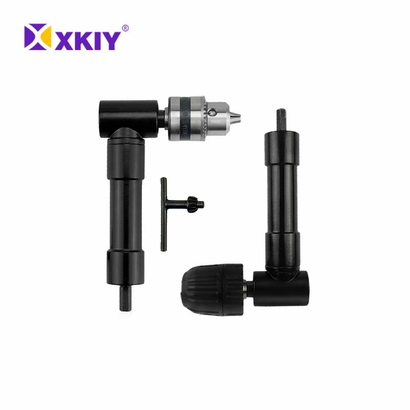 

Electric Drill Right-angle Chuck Narrow Space Drilling Tool Fixed 90-degree Corner Device Cross-border Three-jaw Turn Batch