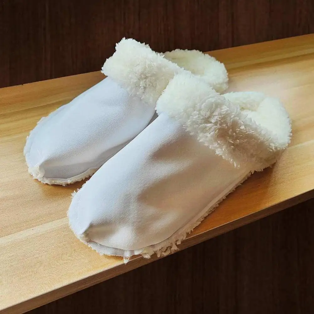 

Winter Keep Warm Short Plush Lining For Slippers Clogs DIY Accessories Faux Fur For Women Men 35-40 Plus Size