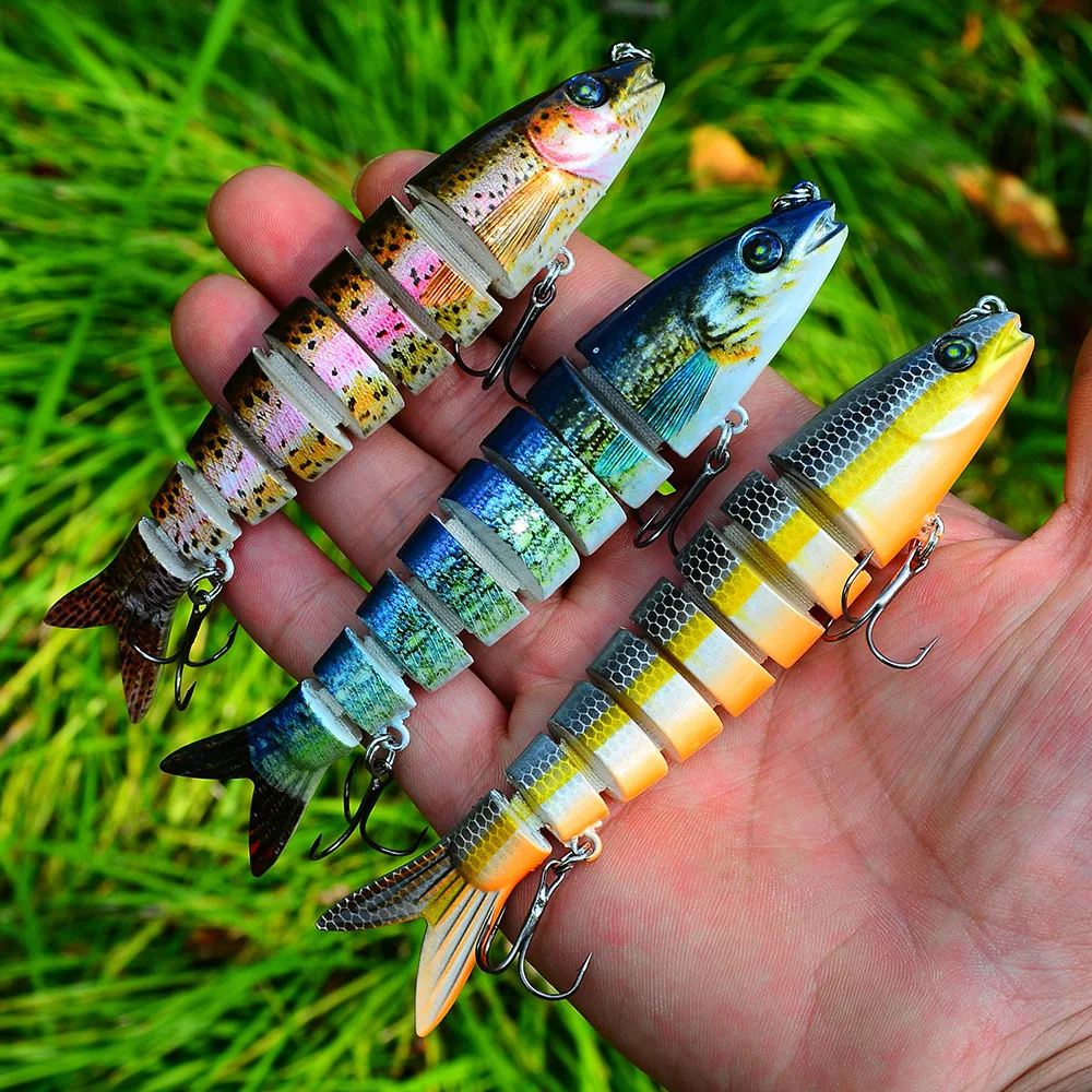 

135MM/19G Fishing Lure Jointed Sinking Wobbler for Pike Swimbait Crankbait Trout Bass Fishing Accessories Tackle Bait