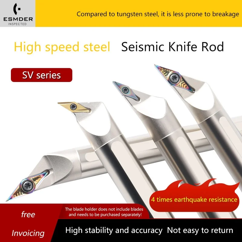 

H10K H12M SVJCR11 SVXCR11 SVXBR11 H20R-SVJBR11 Внутренние держатели инструментов HSS Режущий брусок Токарный станок с ЧПУ Инструменты для твердосплавных вставок VCMT11