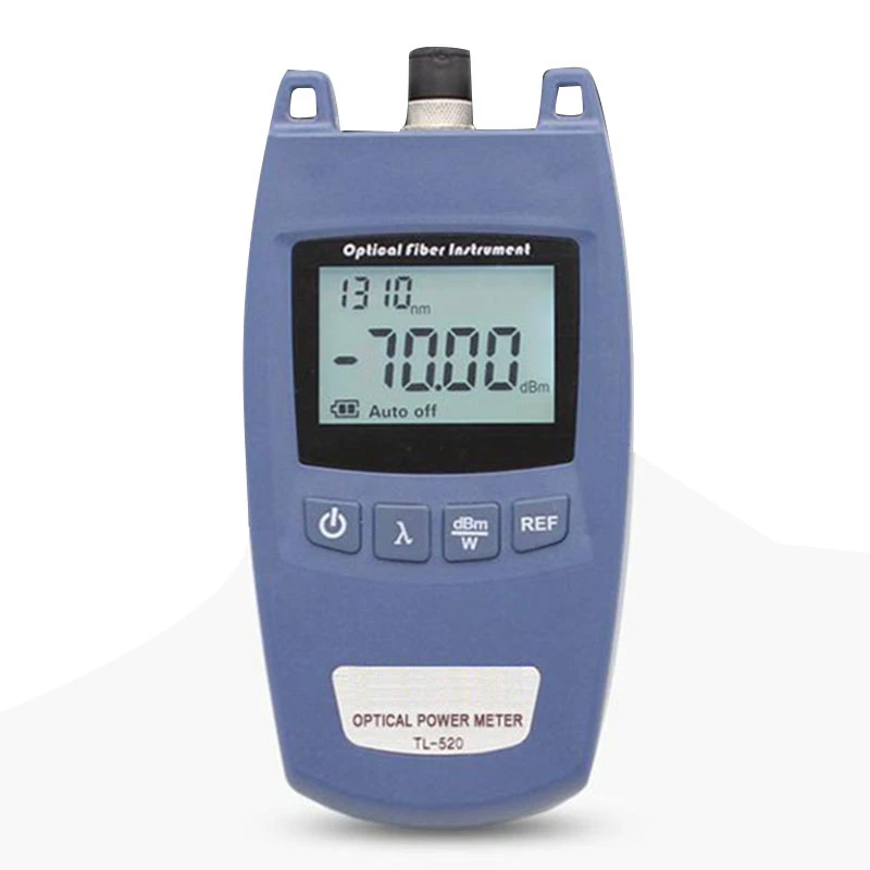 

High Precision Mini TL-520 Universal Interface Optical Power Meter Fiber Optic Attenuation Tester -70 to 10DBm