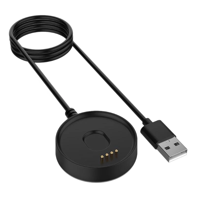 

Для Ticwatch C2, портативное быстрое зарядное устройство с функцией передачи данных, док-станция, магнитный поглощающий зарядный кабель