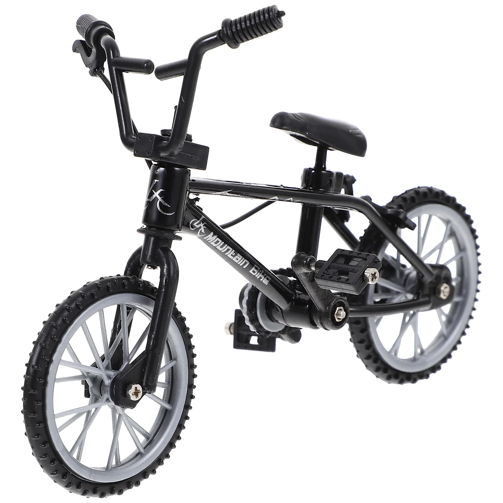 

Miniature Bicycle Model Artificial Mountain Bike Food Play House Tiny Alloy