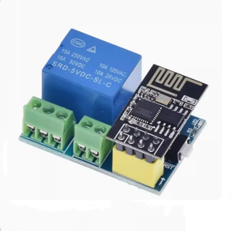 Релейный модуль ESP8266 ESP-01 5V Wifi, Умный домашний дистанционный переключатель, телефонное приложение, релейный модуль