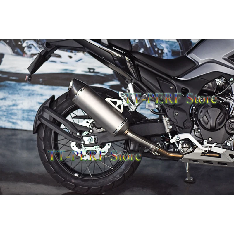 Для Colove KYMOTO ZF500X ZF400X ZF500GY KY 400X выхлопная труба мотоцикла Escape Scooter Link Tube DB Killer