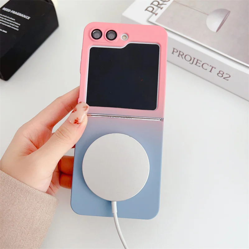 Магнитный Жидкий Блестящий Мягкий Чехол С Полным Покрытием Для Samsung Z Flip 3/4/5/6