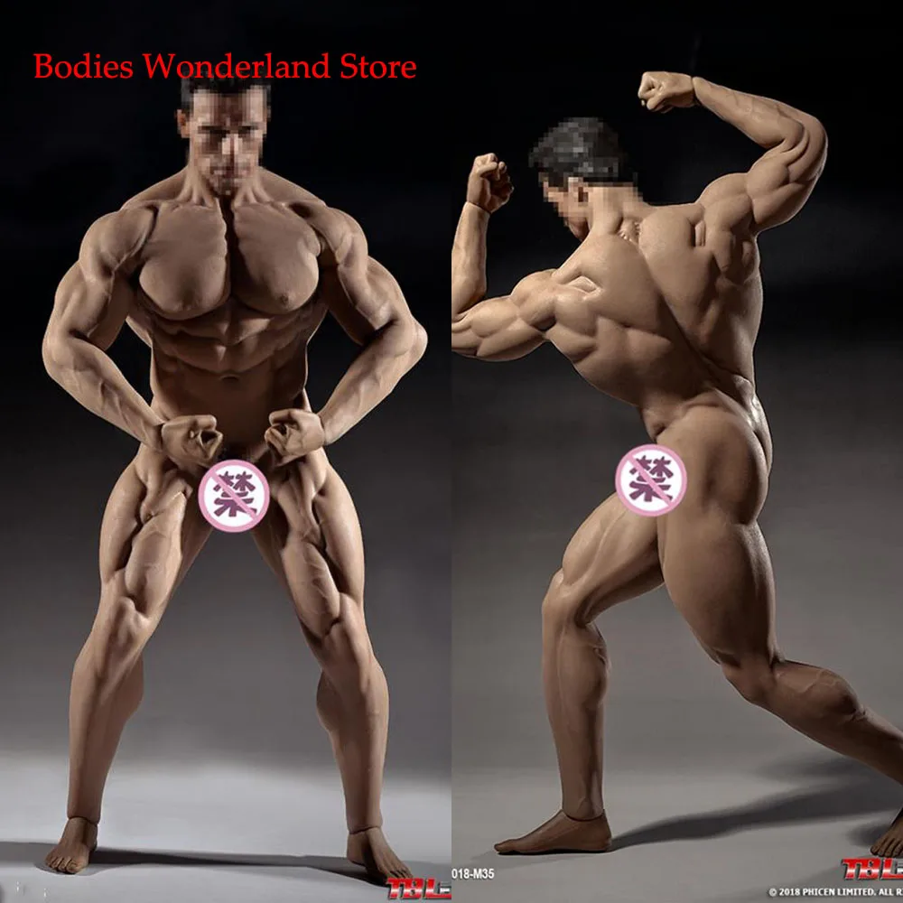 Супер сильное мужское тело TBLeague M35 1/6 гибкое бесшовное M34 обновленное для