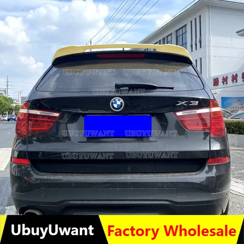 

Suitable for BMW F25 x3 Spoiler 2011-2017 High Quality ABS Material Car Rear Wing Trim Primer Color Trunk Lip Spoiler