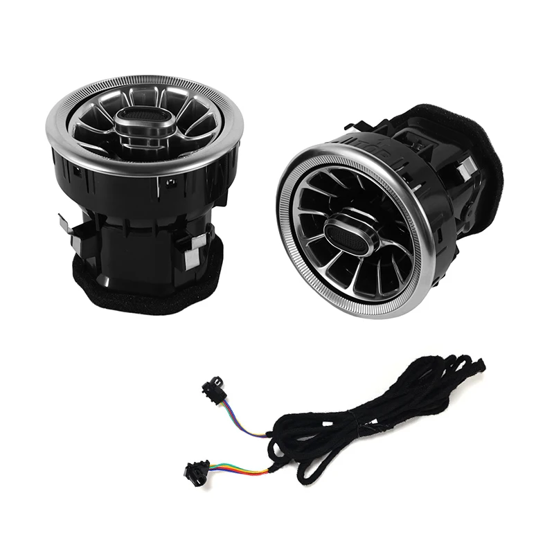 

Автомобильная светодиодная передняя приборная панель, вентиляционное отверстие для кондиционера, турбо, внутренняя отделка для Mercedes Benz V Class W447 Vito V250 V260