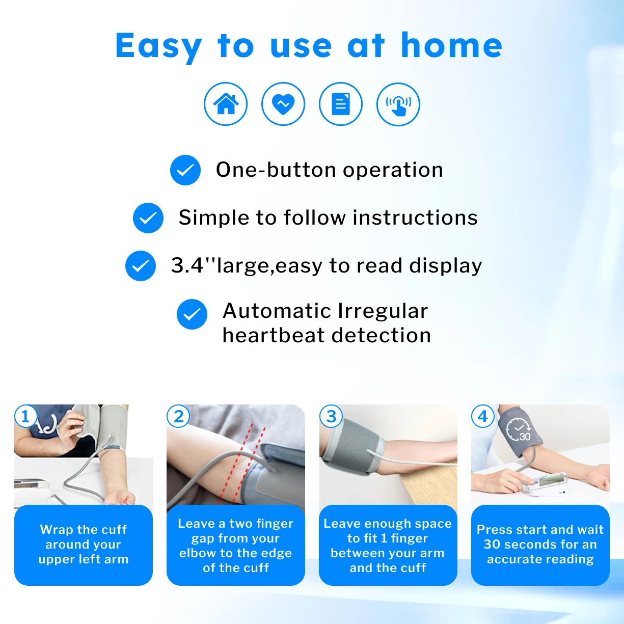 Bioland Монитор артериального давления 2005 Тензиометр на плечо Автоматическое