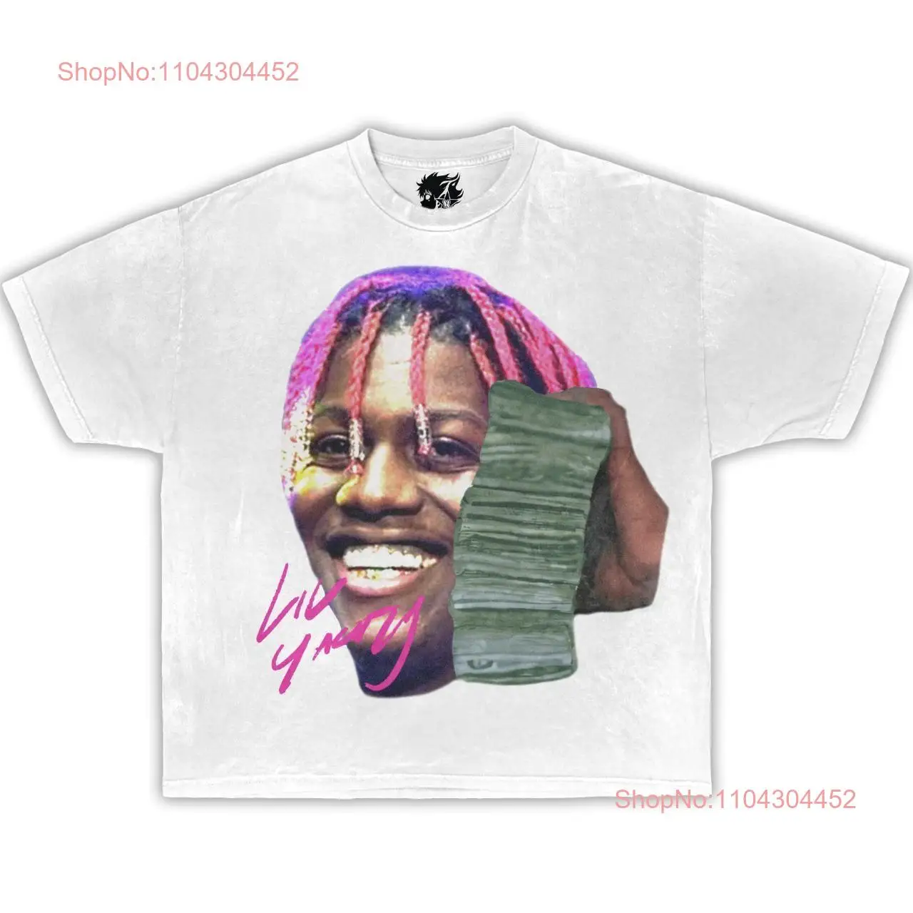 Lil Yachty Money Boxy Хлопковая футболка Opium y2k модная уличная одежда унисекс для мужчин и