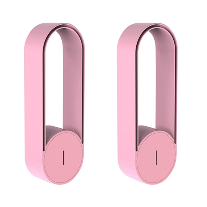 

2X 20 Million Negative Ion Purifier Mini Portable Household Ionizer USB Plug-In Car Air Purifier For Area 31㎡-40㎡ Pink