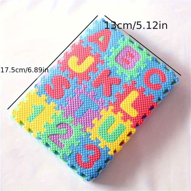 Мини-кукольный Домик С Алфавитом И Цифрами Пенопластовая Доска Напольный Коврик