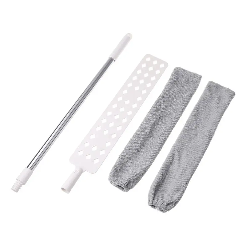 

Household Flexible Long Handle Flat for Head Mop Reusable Microfibre Duster Sweeping Brush with Cleaning Replacement Clo 29EF