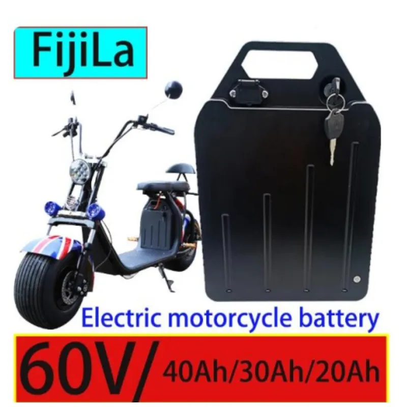 

Electric Motorcycle Elektrische Voertuig Lithium Batterij Waterdichte 18650 60V 20Ah 30AH 40AH Twee Wiel Opvouwbare Scoote
