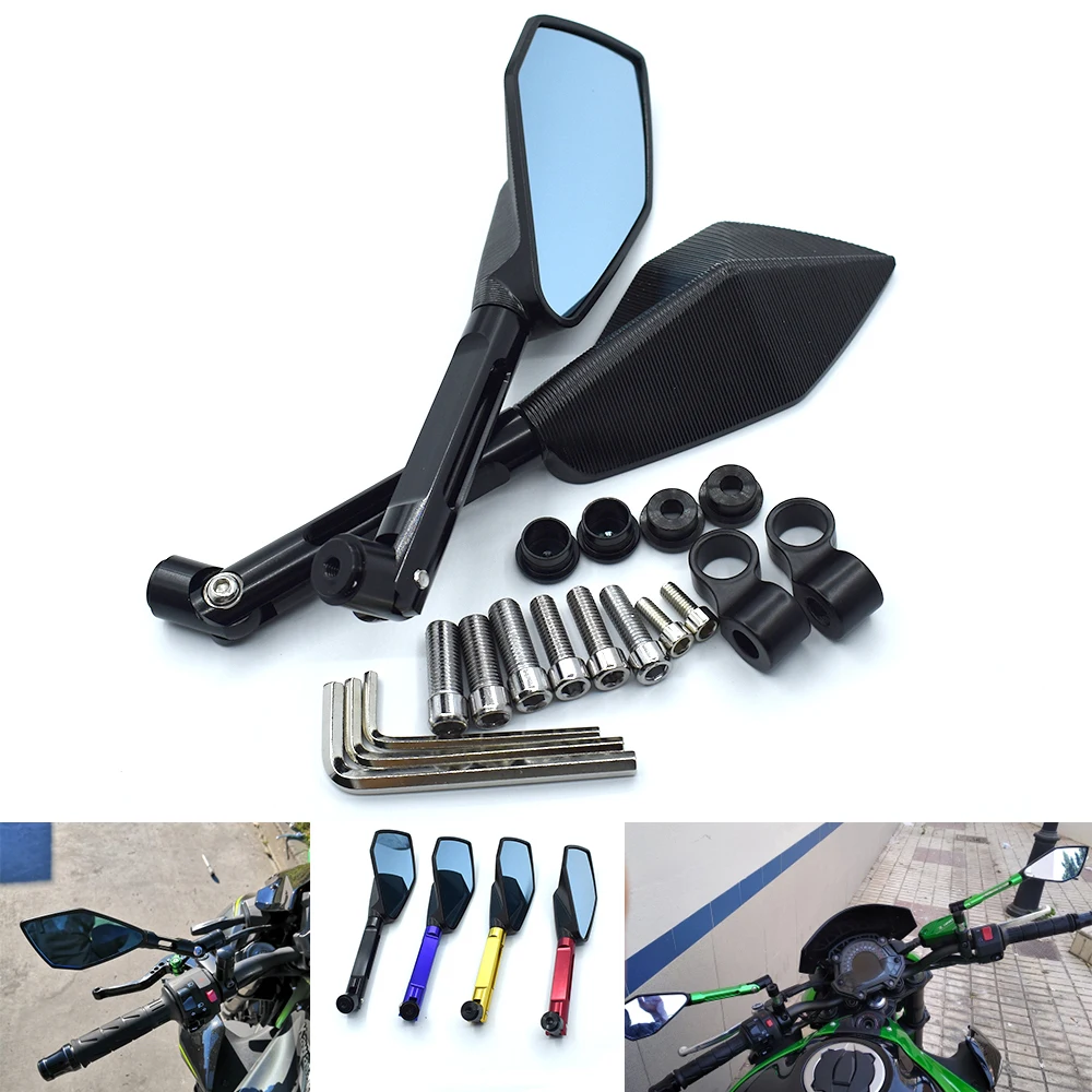 

Universal 8mm 10mm motorcycle CNC aluminum alloy rear view mirror For BMW R1200R R1200GS F800GS G310R F650GS F700GS F800R G450X