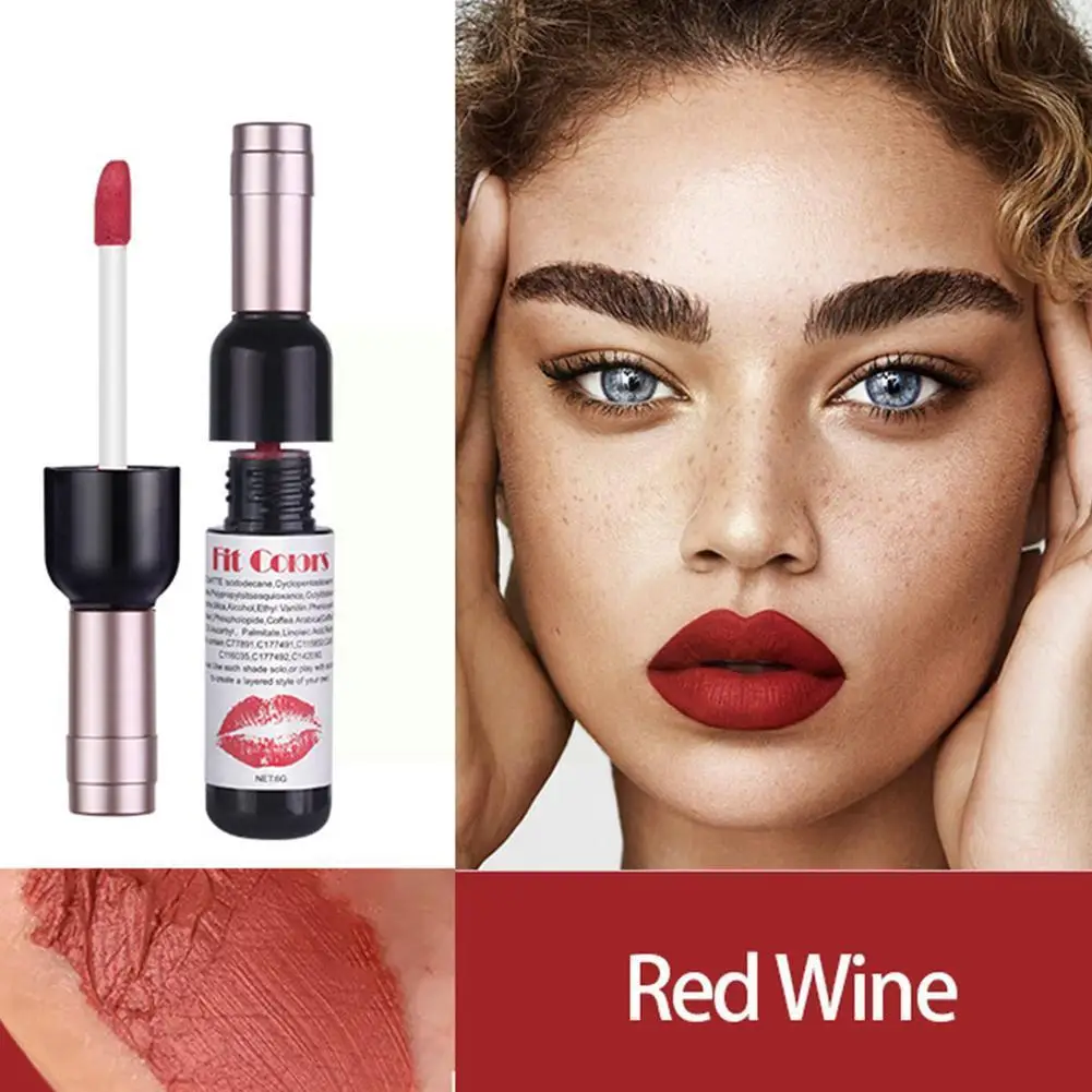 

Блеск для губ матовый водостойкий, 6 цветов, U8l9