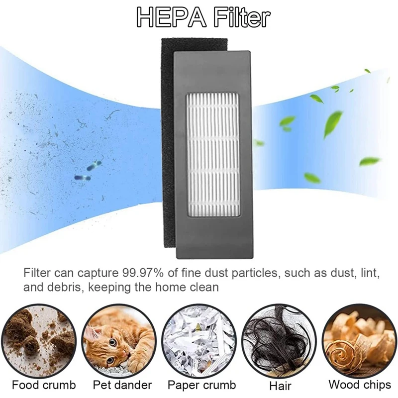 Для Ecovacs DEEBOT OZMO 920 950 T5 T8 AIVI Pure T9 N7 N8 N8+ N10 Plus часть робота-пылесоса