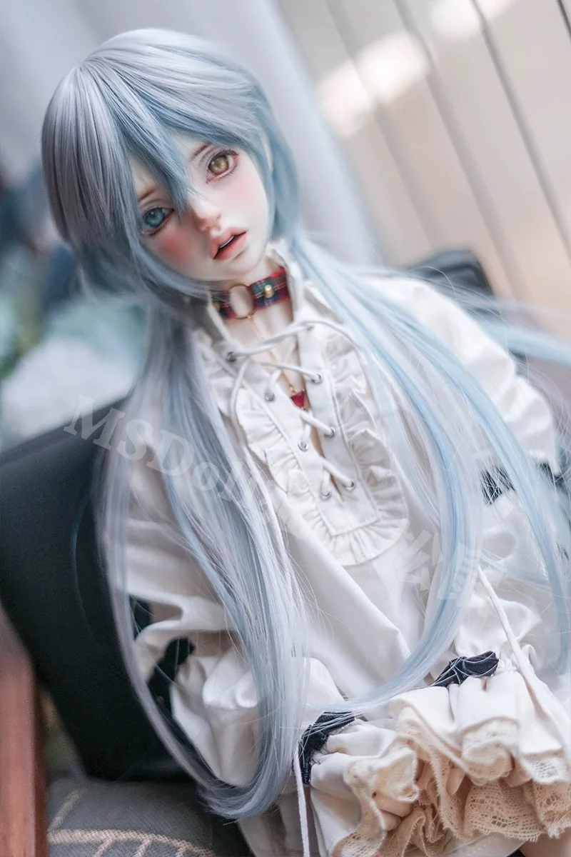 1/3 1/4 1/6 Bjd SD кукла парик для мальчика красивый хвост Волка цвет подходящие волосы