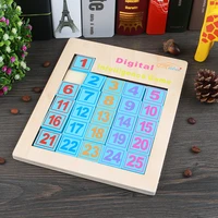 digital huarong road children educational learning sliding piece puzzles adults desktop decompression game kids wood jigsaw toys