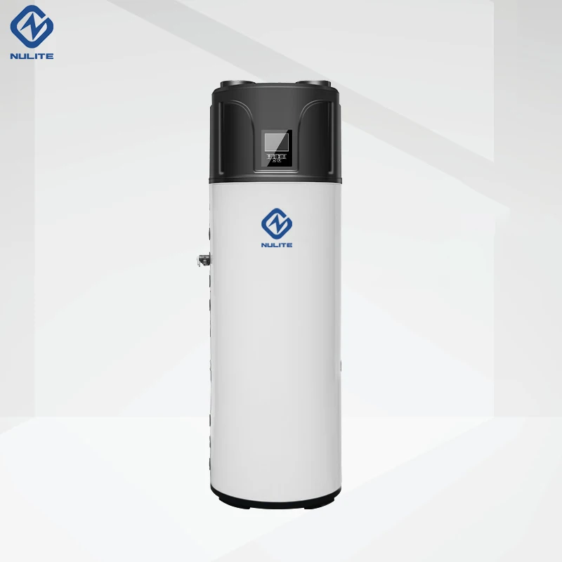 

200L air source all in one heat pump water heater with solar coil