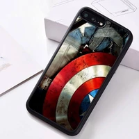 marvel captain america phone case rubber for iphone 12 11 pro max mini xs max 8 7 6 6s plus x 5s se 2020 xr cover