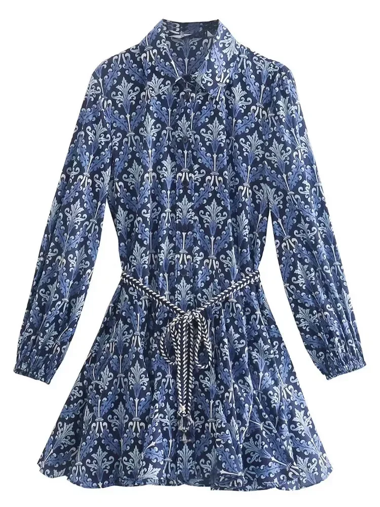 

Trendeez Casual Tribal Print A-Line Mini Dress