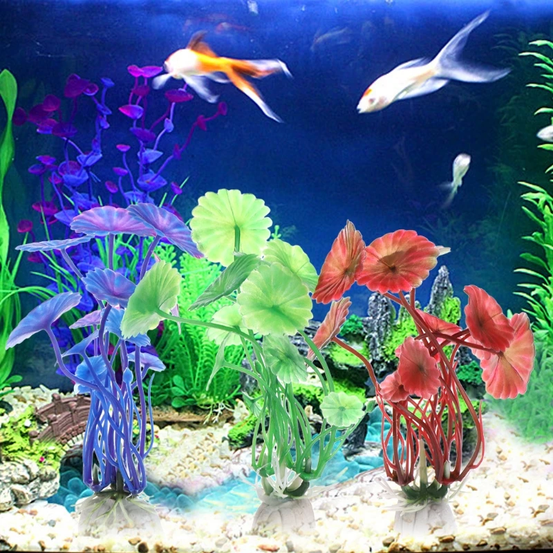 

Aquatic Plants Fish Tank Decoration Artificial Home Ornaments Aquarium Landscape