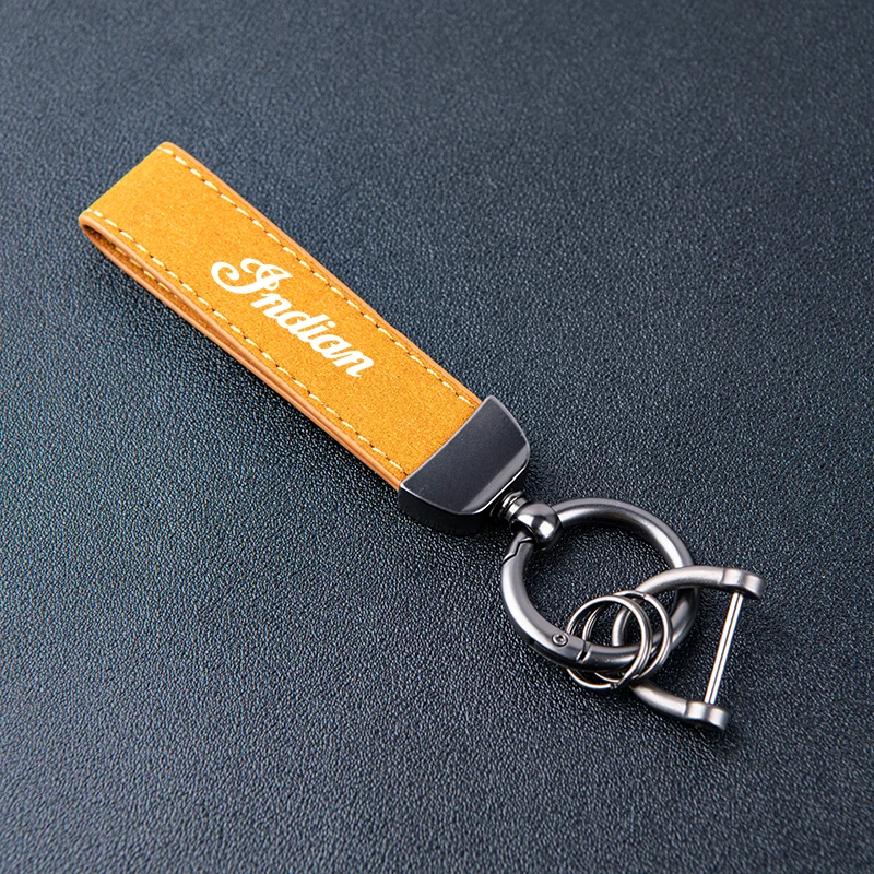 

Для Indian FTR 1200 S FTR 1200 Carbon/Rally Chief ВИНТАЖНЫЙ Scout Мотоцикл брелок Кожаный замшевый брелок