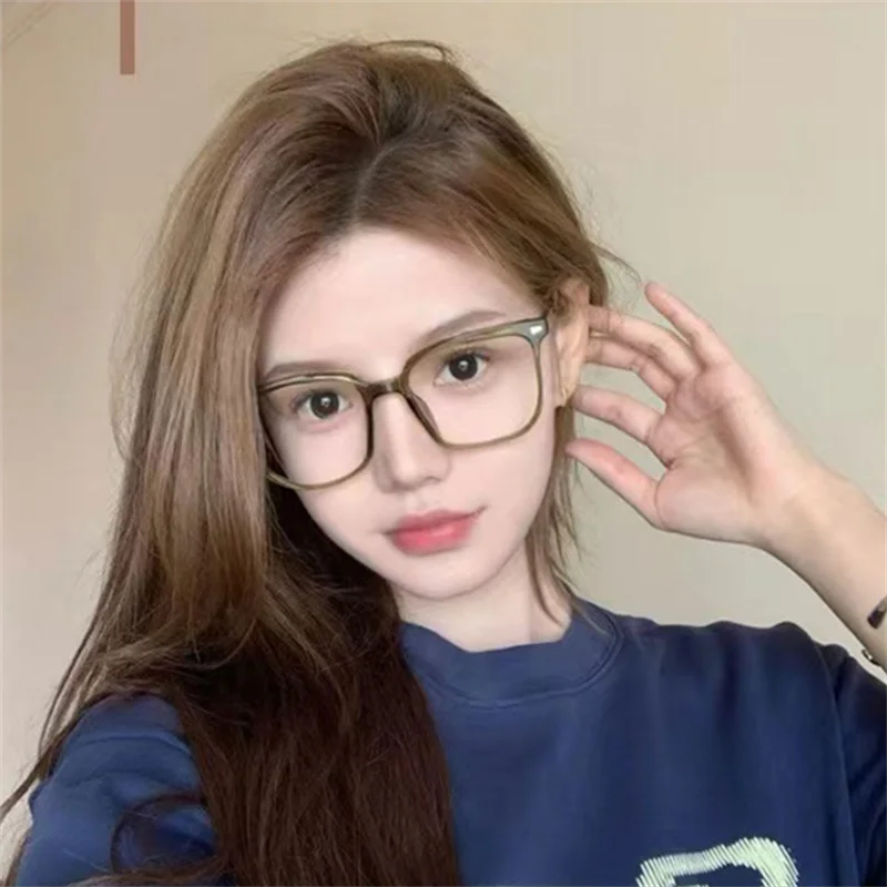 2024 модные очки с защитой от синего света мужские и женские Простые компьютерные