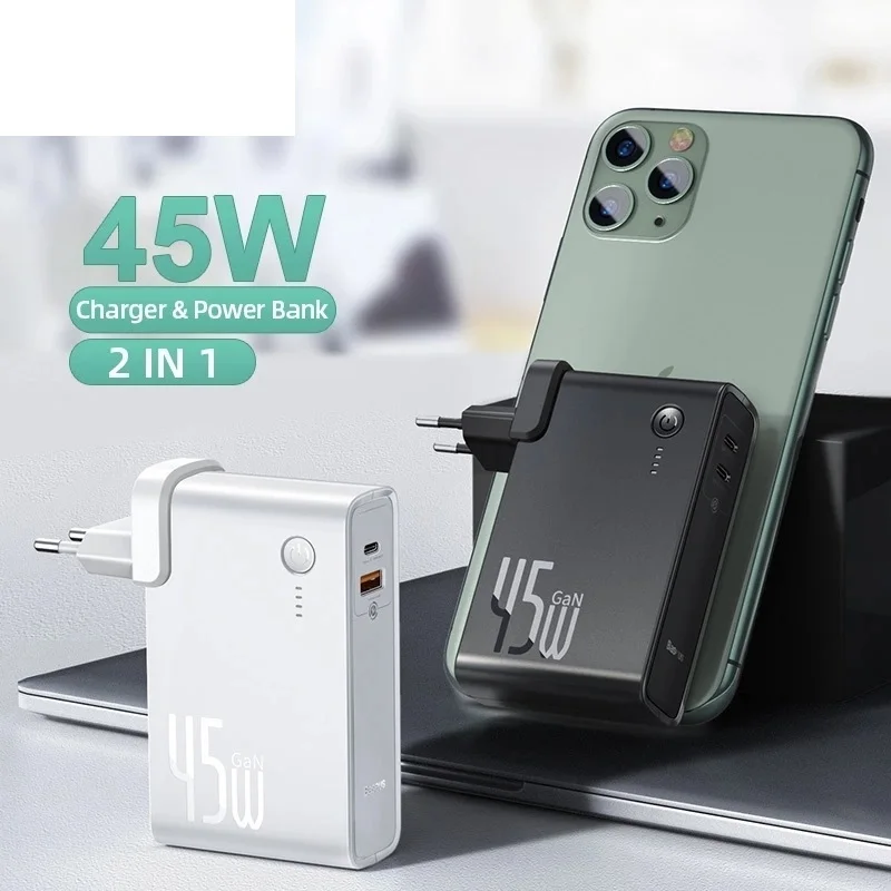 

Внешний аккумулятор XIAOMI GaN с USB-портом, 10000 мАч, 45 Вт