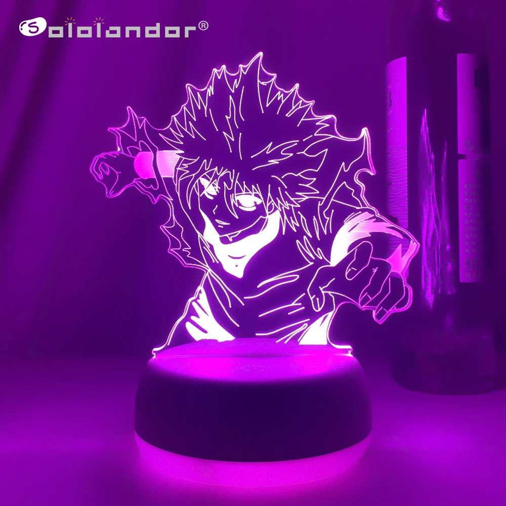 

Newest Japanese Anime Killua 3d Led Light for Bedroom Decor Nightlight Birthday Gift Acrylic Led Night Lamp Hxh Killua Godspeed