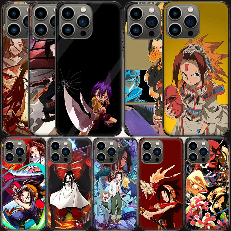 

Anime Shaman King Phone Case For Apple Iphone 13 12 Mini 11 14 Pro Max Cover SE 2020 X XS XR 8 7 6 6S Plus 5 5S Shell Coque Luxu