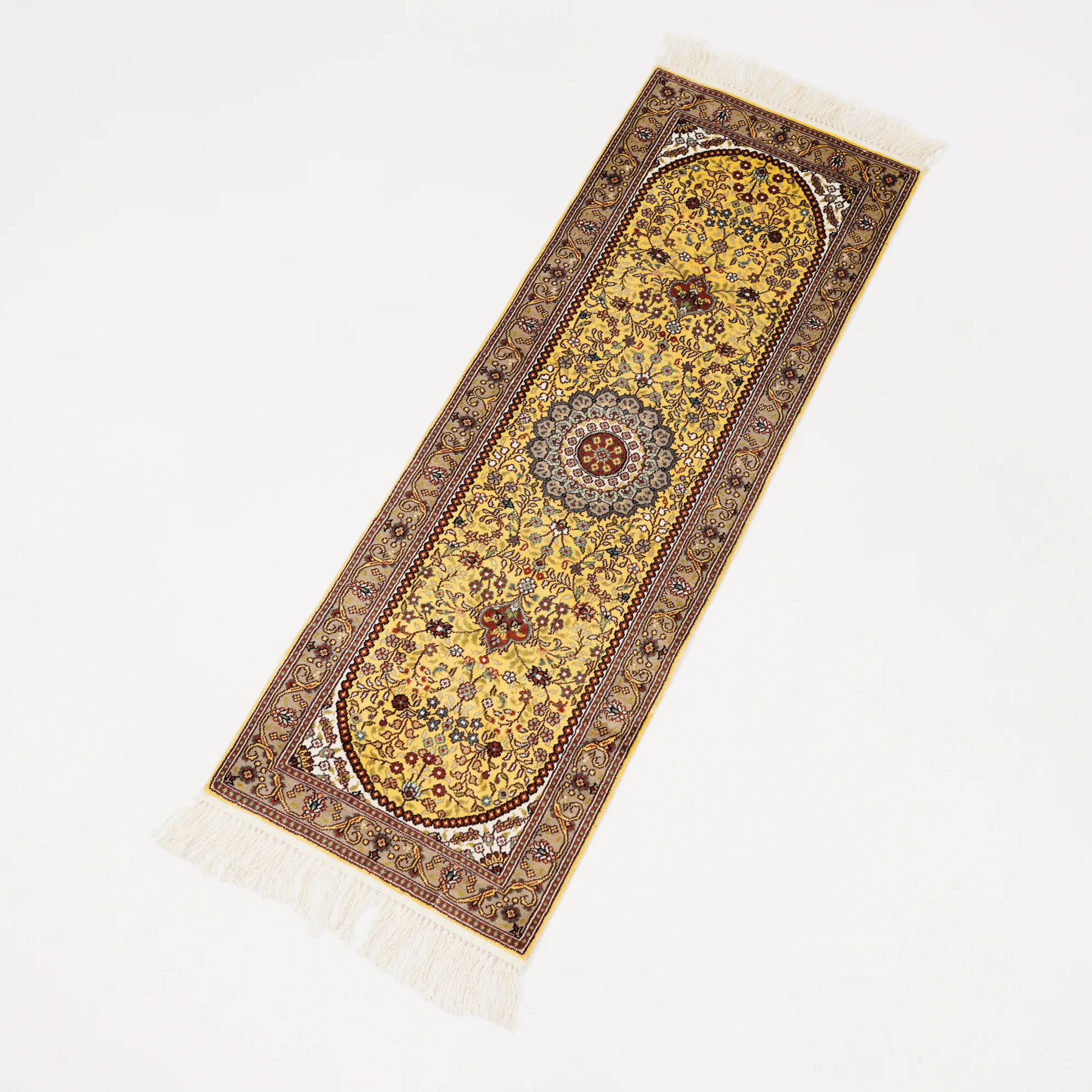 1 'x 3' маленький коврик для помещений шелковые ковры ручной работы (LJH034) |