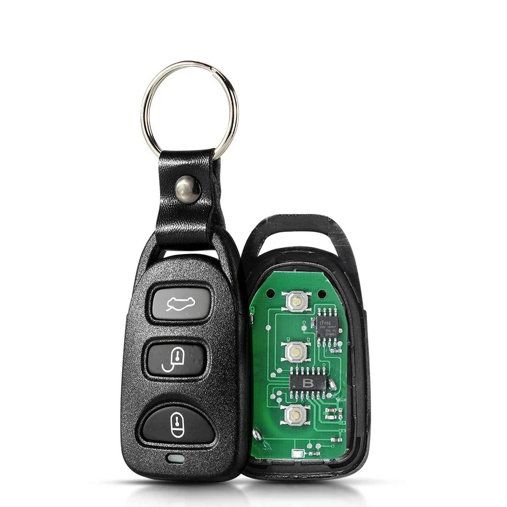 KEYYOU 3 + 1 кнопки дистанционного ключа автомобиля 313 8 МГц для HYUNDAI SONATA 2006-2014 Elantra Sedan