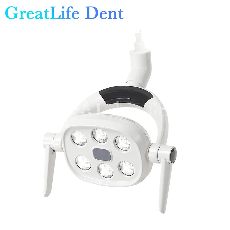 

GreatLife Dent Dentist Operation Dental Chair Induction 8 Grade Illumination Lamp Surgery Shadowless Dental Surgical Led Light